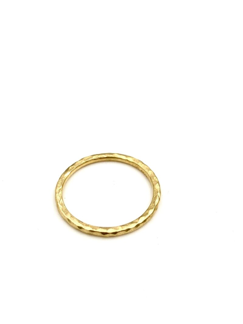 Guld Ring - Grace alliance med 3 diamanter - 7413,3